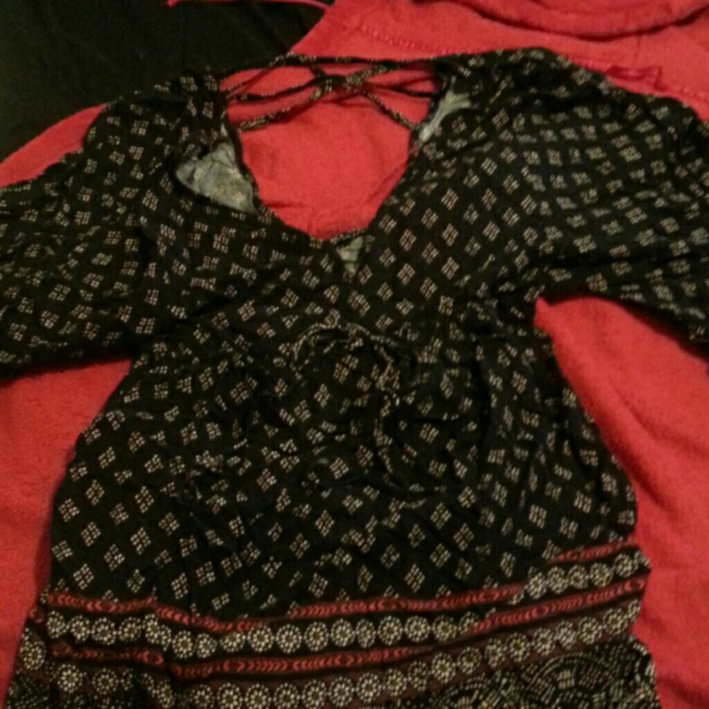 Cute Shortsleeve Tunic w/Drawstrings